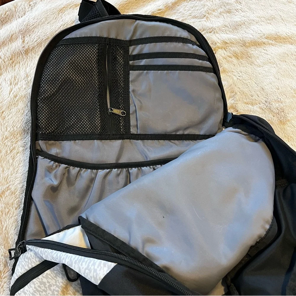 Adidas Black and White Backpack - Picture 6 of 7